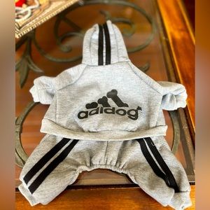 Adorable “Adidog” hoodie